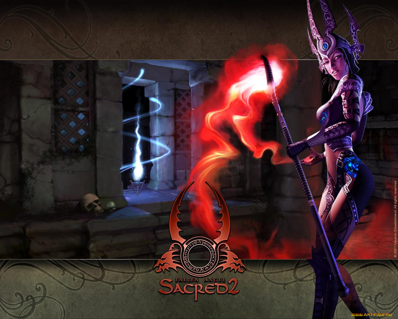 sacred, , , fallen, angel